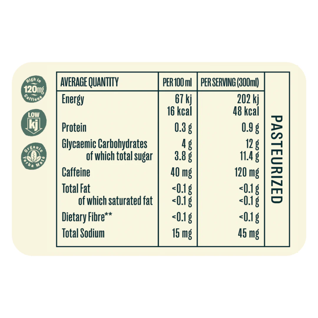 Wildwood - Yerba Mate Sparkling Tamarind 300ml - Image 4