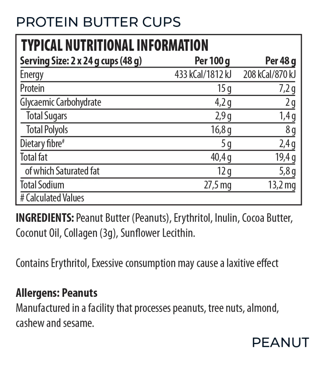 Youthful Living - Protein Peanut Butter Cups 2 x 24g - Image 2